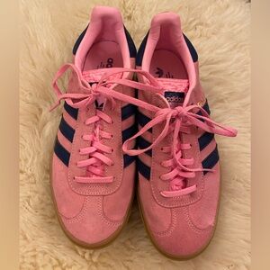 Adidas Gazelle Bold in Pink Glow, platform, size 8.5